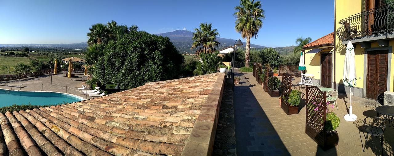 Serra San Biagio Villa Calatabiano Buitenkant foto